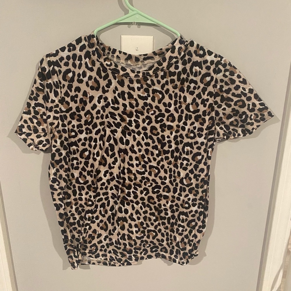 Shein Leopard shirt